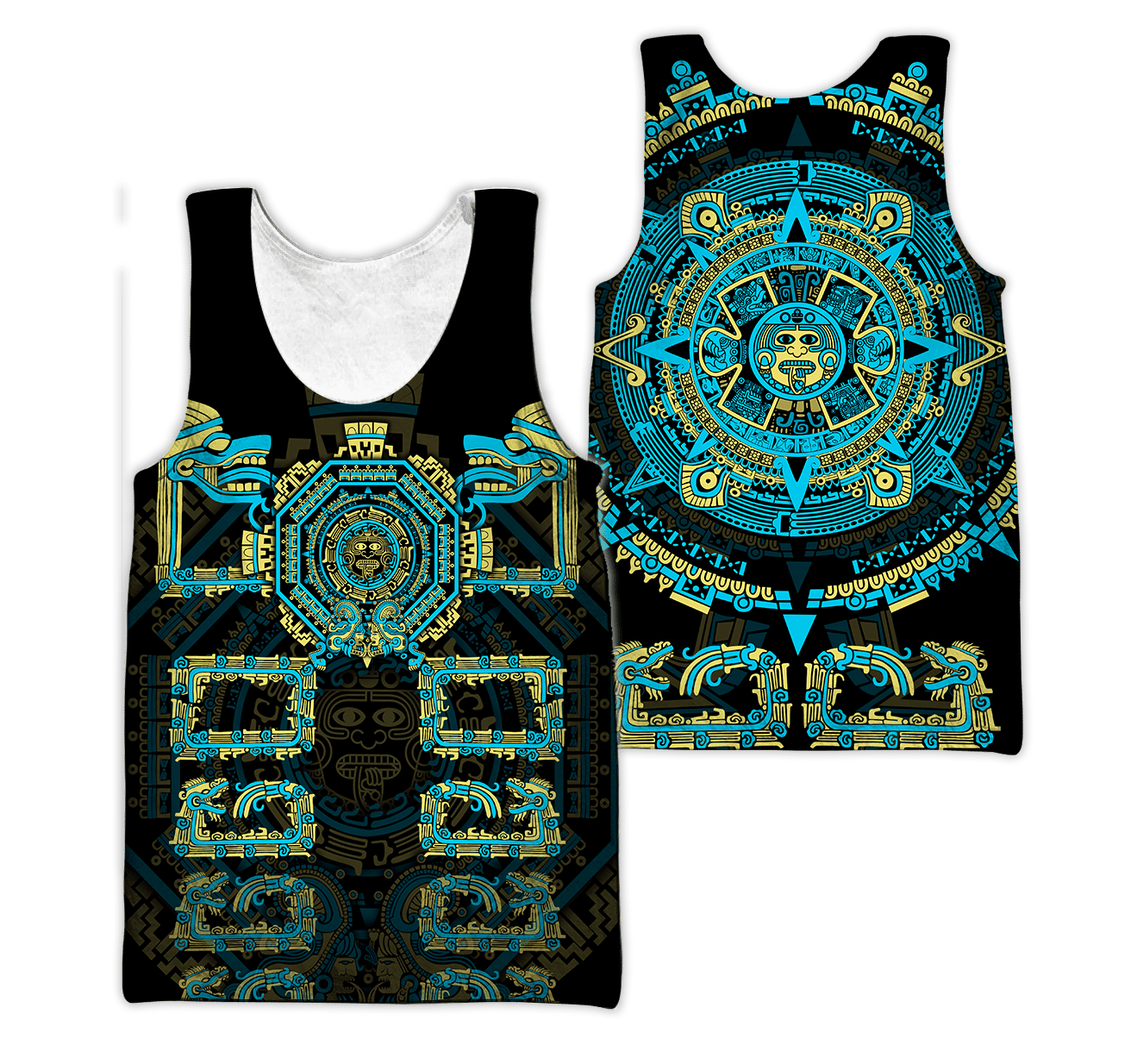 Aztec Mexico All Over Printed Unisex Shirts For Men And Women