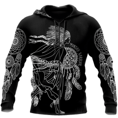 American Indian WarriorMonday Men 3D All Over Printed Shirts