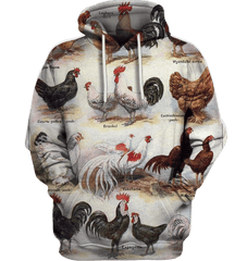 3D All Over Print Chicken Collector Shirt - Amaze Style�?�