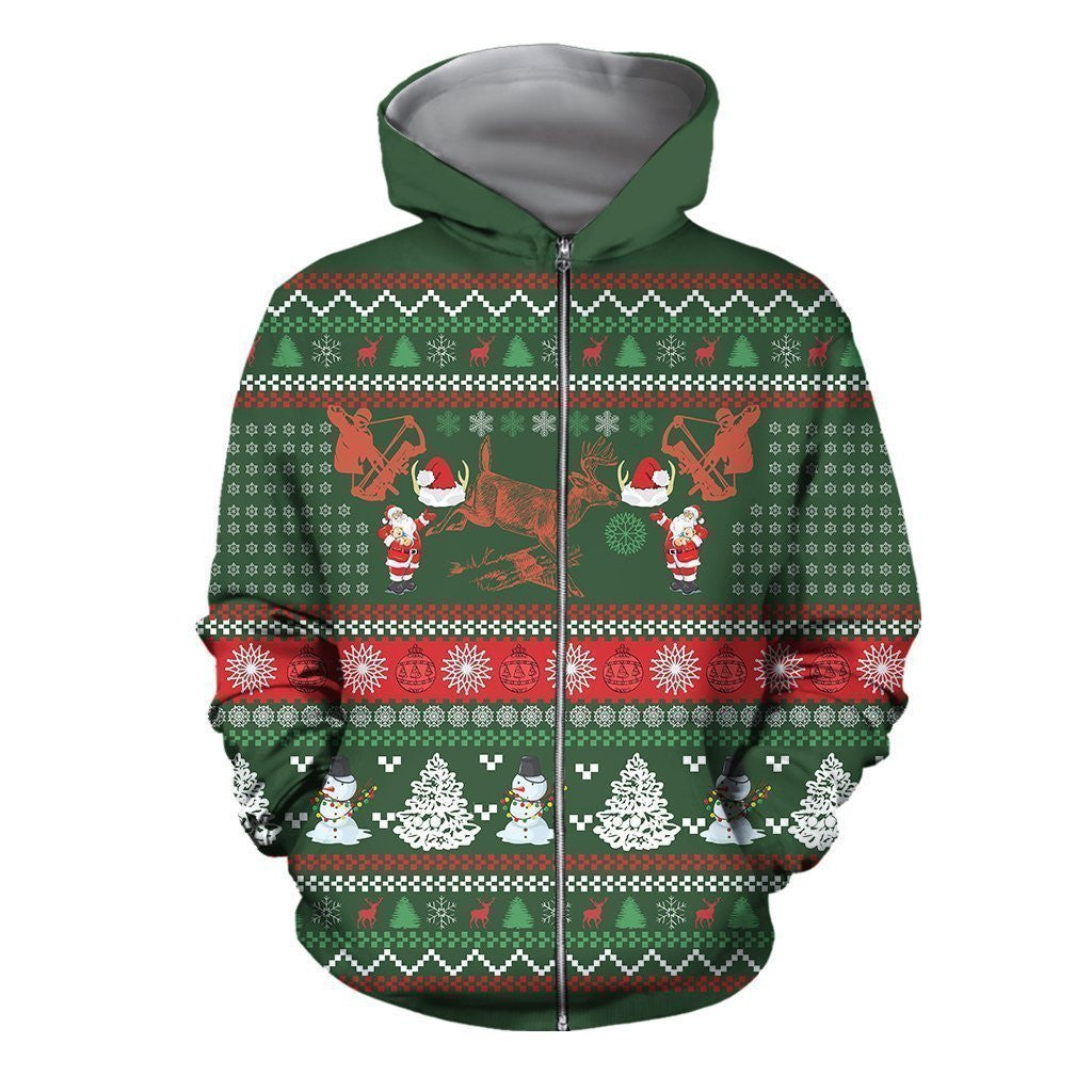 3D All Over Printed Ugly Hunting Christmas Shirts - Amaze Style�?�