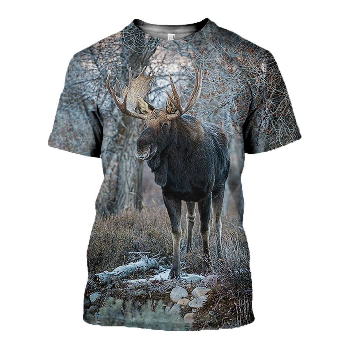 3D All Over Printed Moose Hunting Shirts - Amaze Style�?�