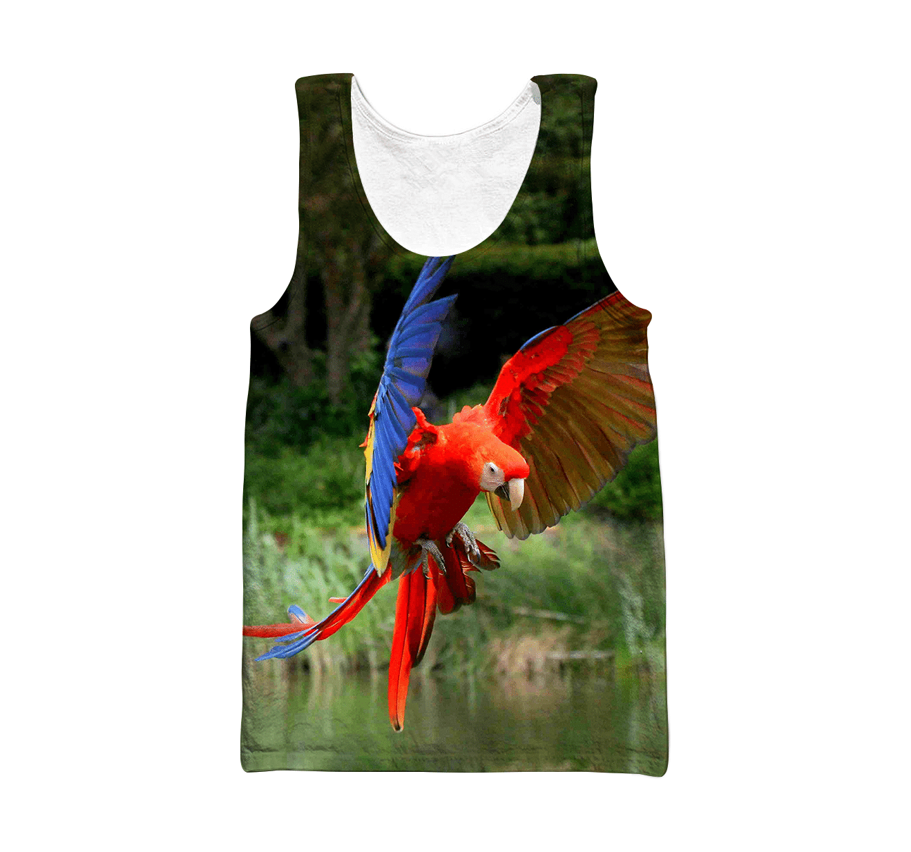 3D All Over Print Parrot Macaw Incoming Hoodie