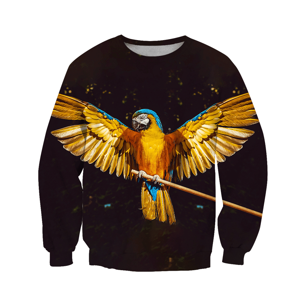 3D All Over Print Parrots Wings Hoodie