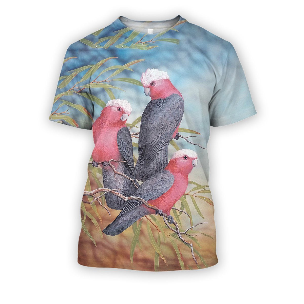 3D Printed Parrots Shirt