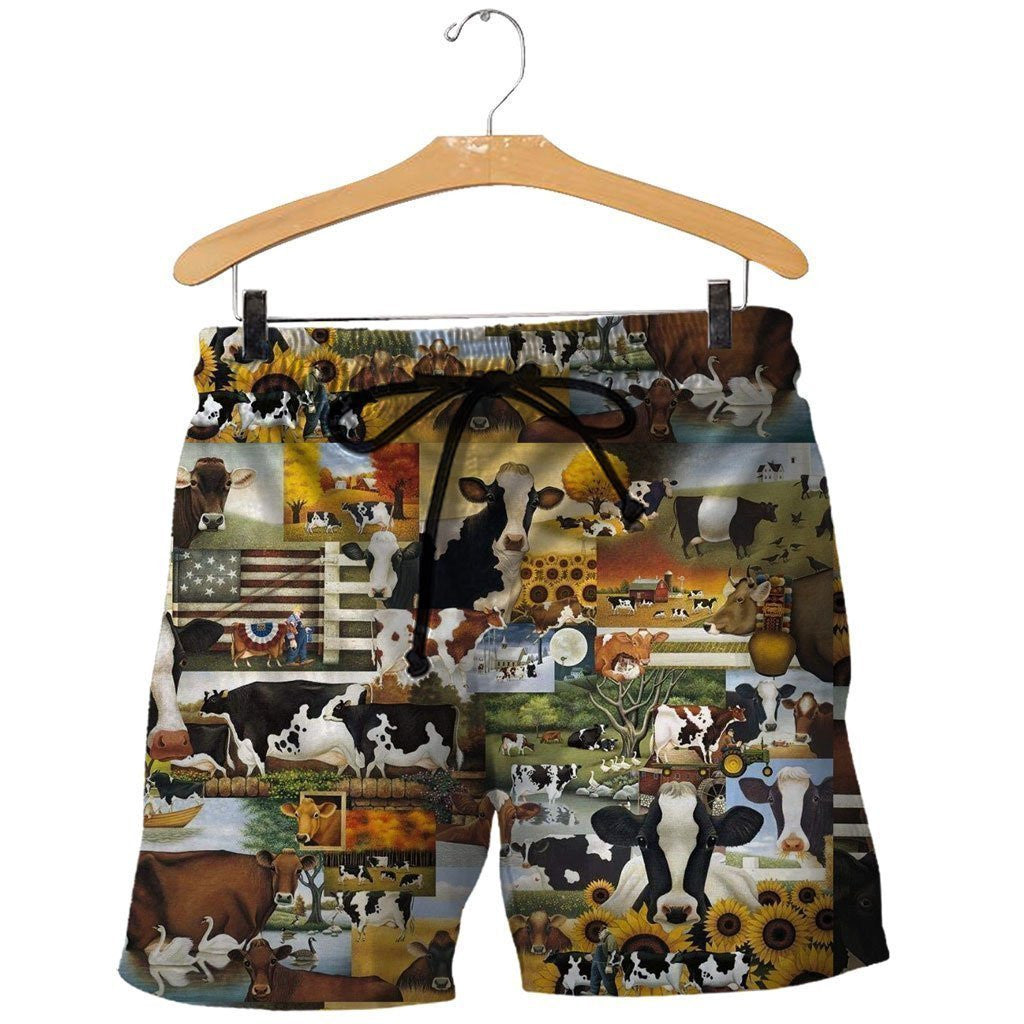 3D All Over Printed Farmer Life Shirts And Shorts