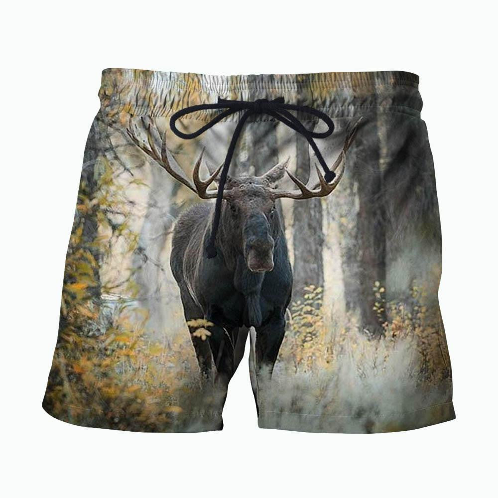 3D All Over Printed Moose Hunting Art Shirts