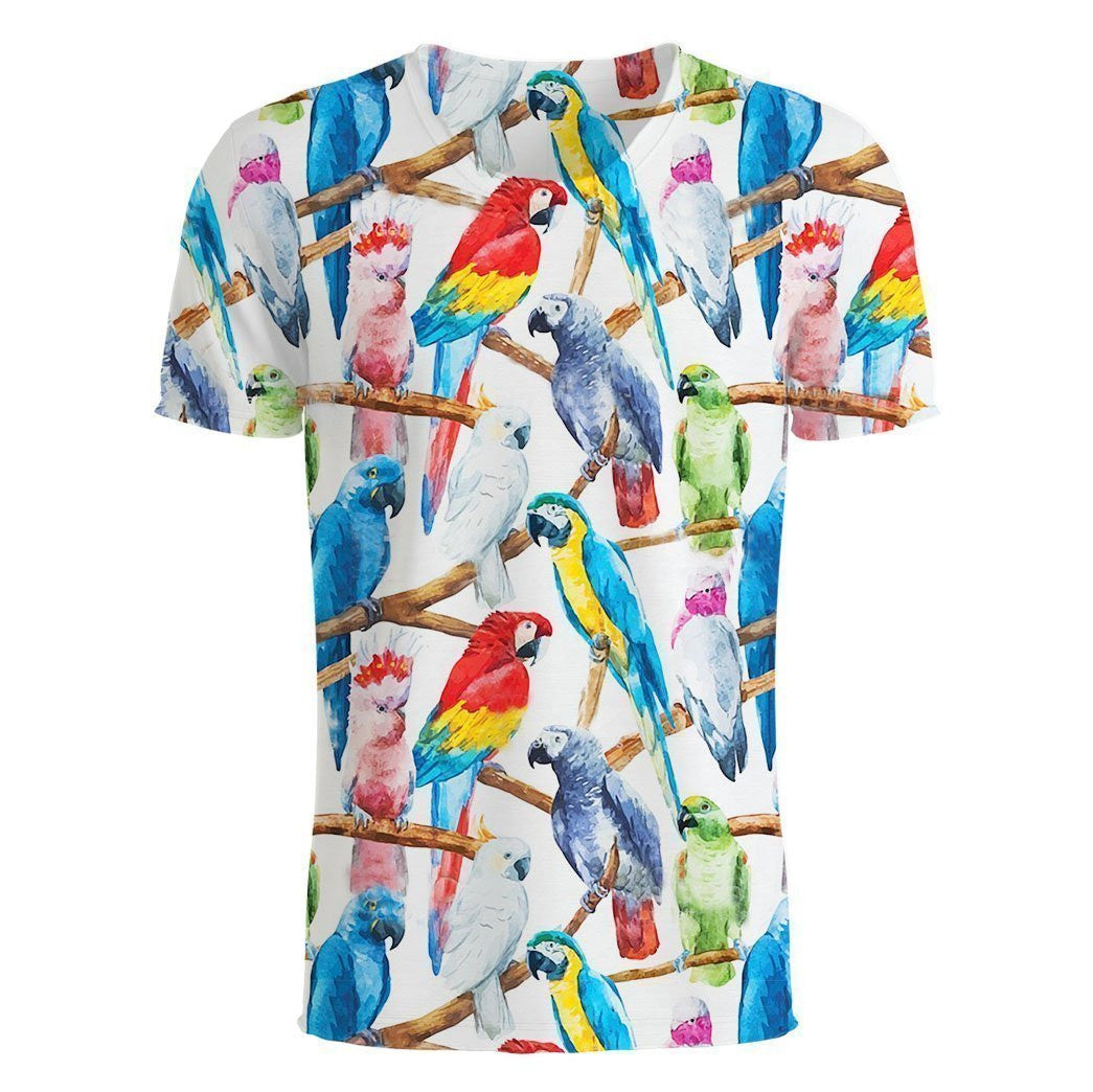 3D AOP Parrots Shirt - Amaze Style�?�-Apparel