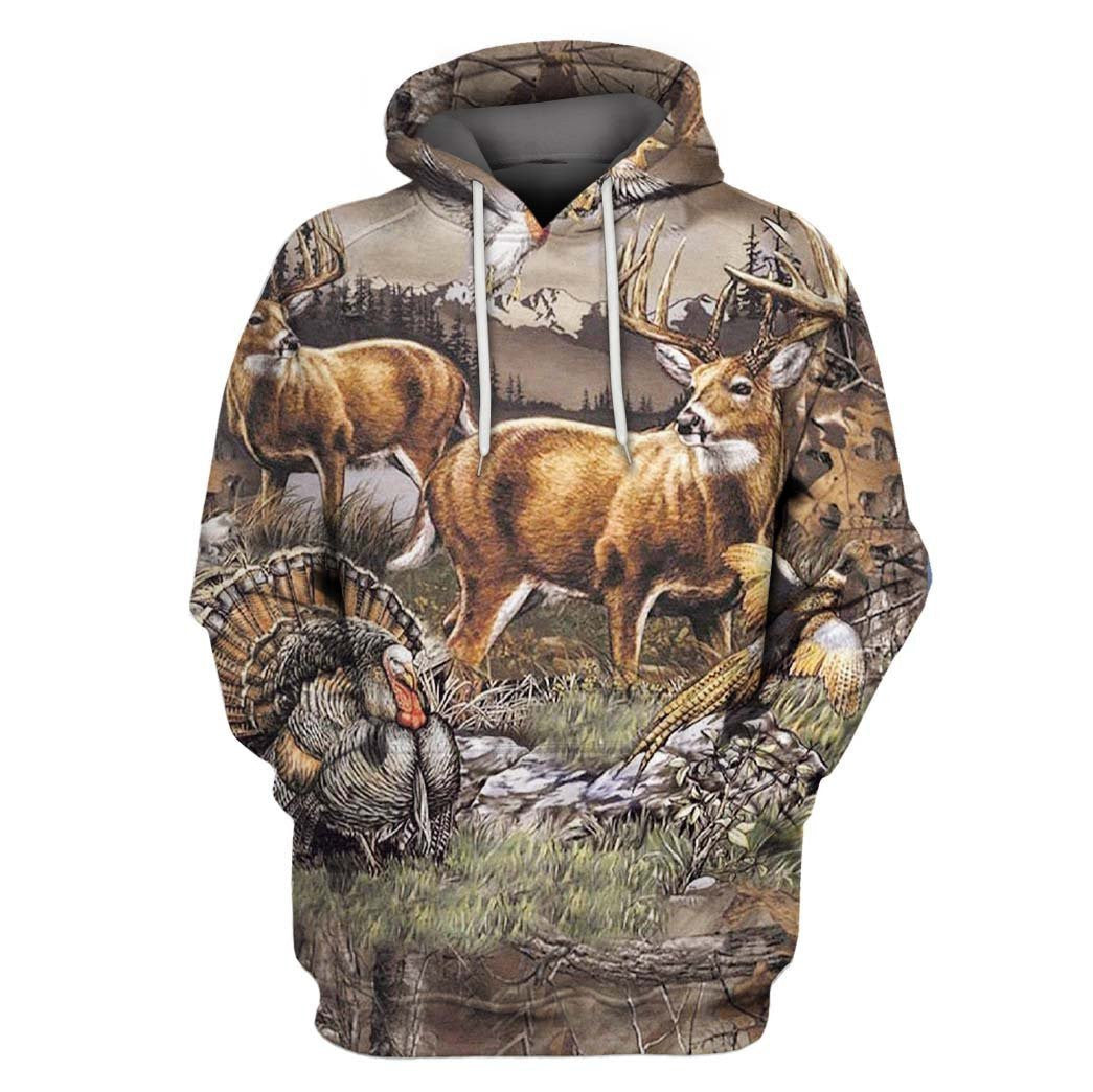 3D All Over Print Deer Hunting Shirt - Amaze Style�?�