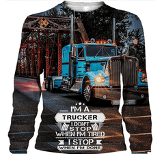 3D All Over Print Trucker 02 Shirt