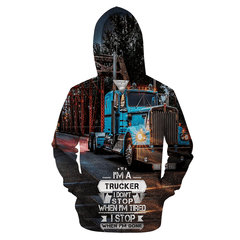 3D All Over Print Trucker 02 Shirt