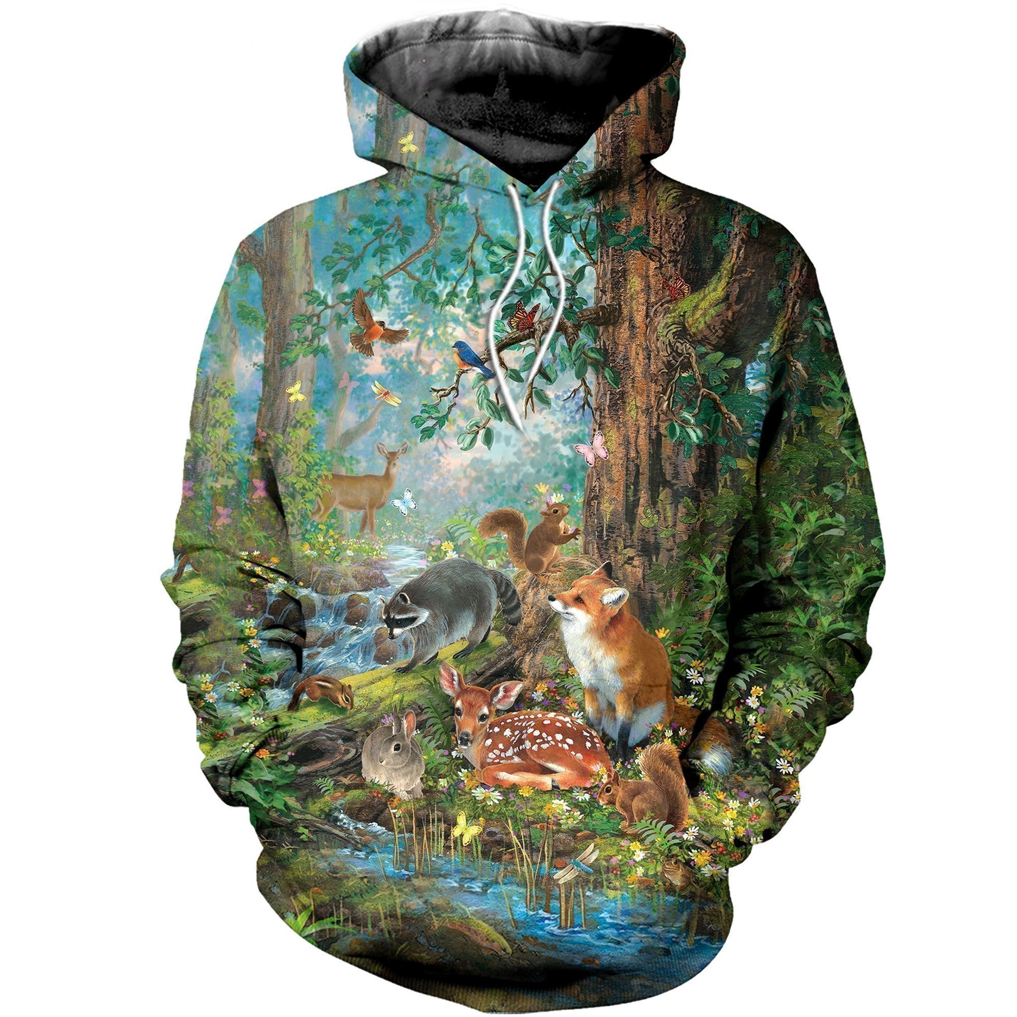 3D All Over Printed Wildlife Animals Clothes