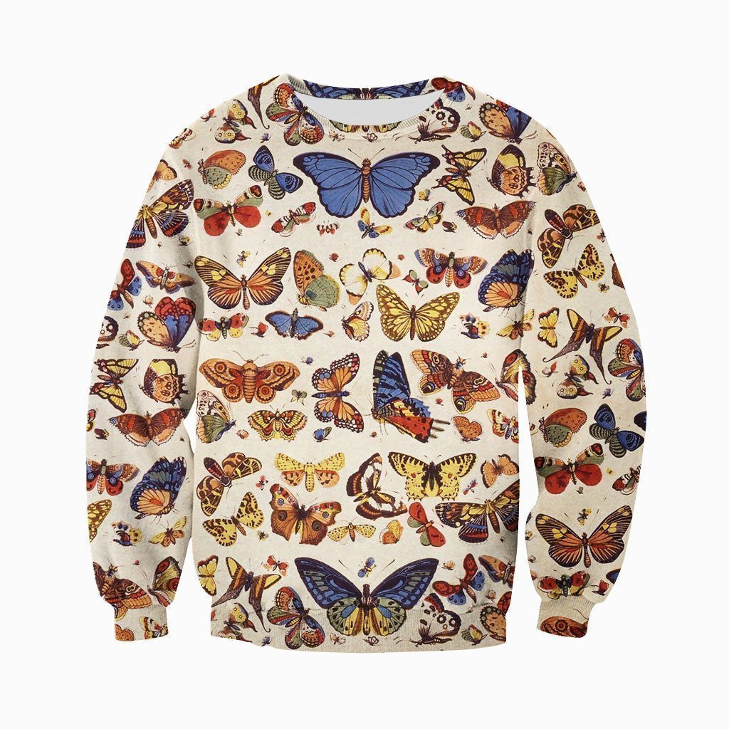 3D All Over Printed Butterfly Collection Shirts