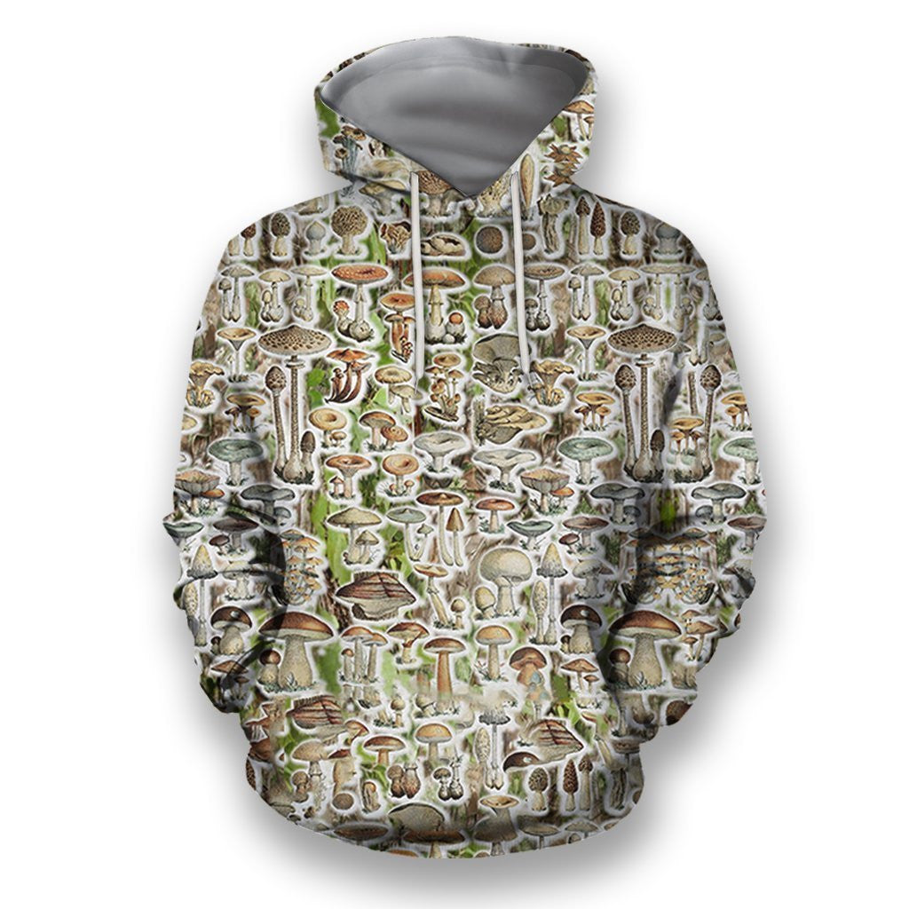 3D All Over Printed Mushroom Camo Shirts