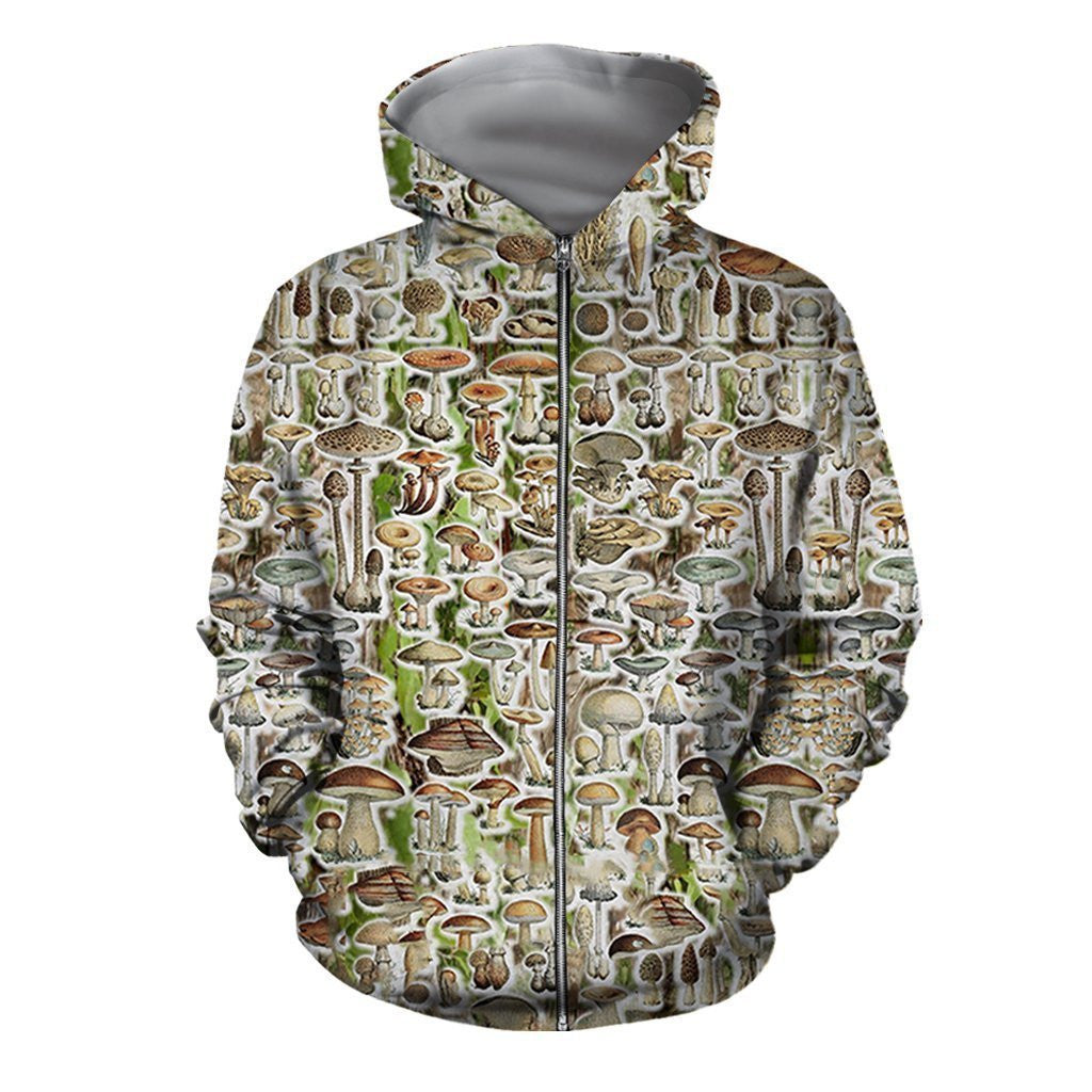 3D All Over Printed Mushroom Camo Shirts