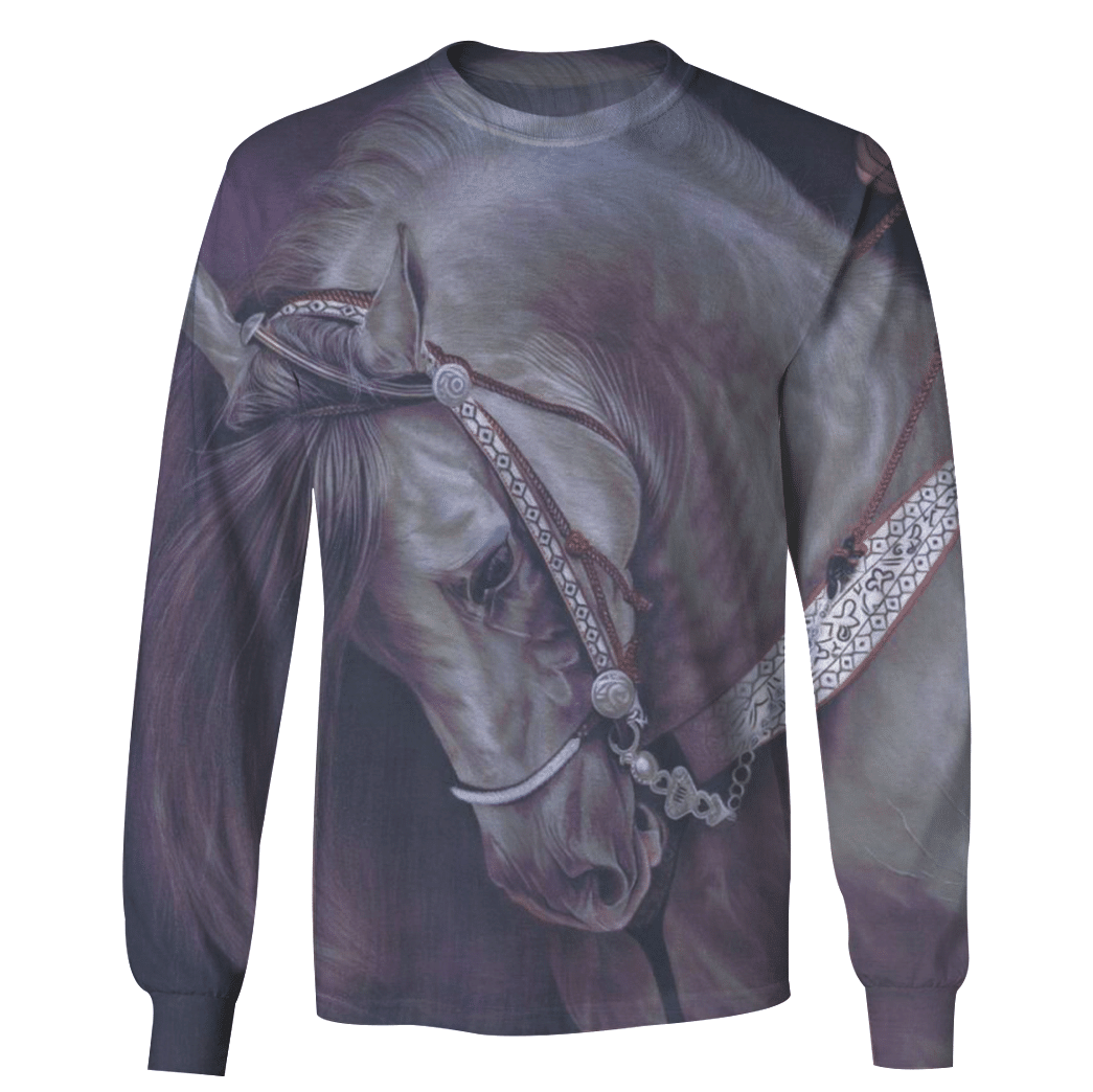 3D All Over Print Horse Hoodie