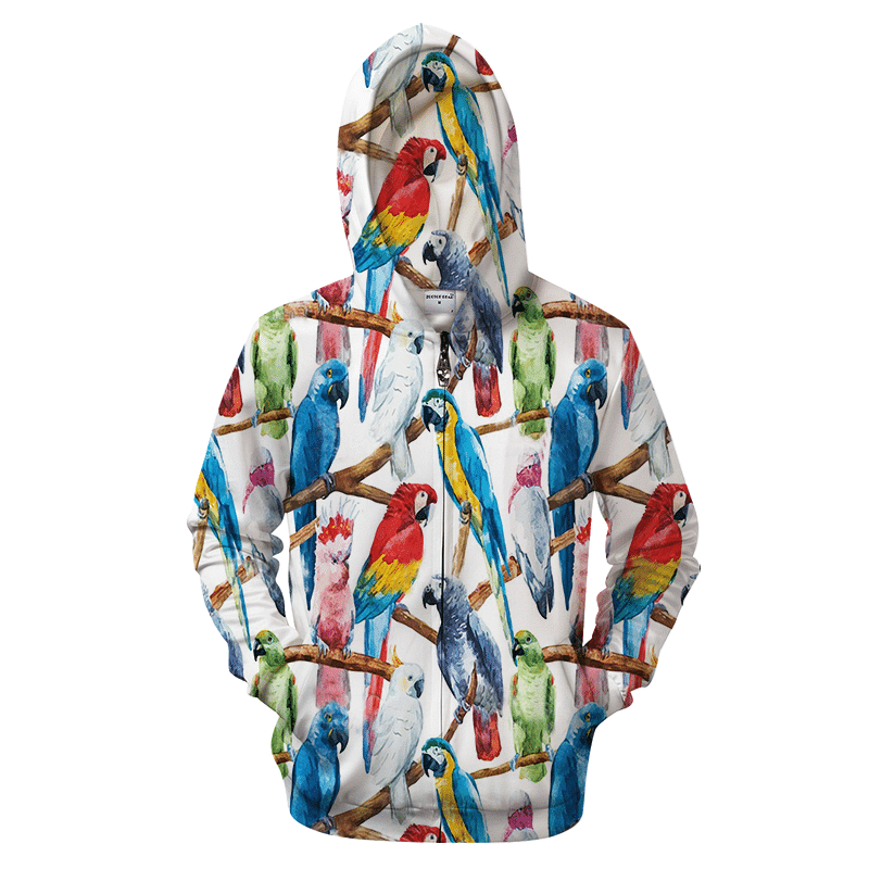 3D Aop Parrots Shirt