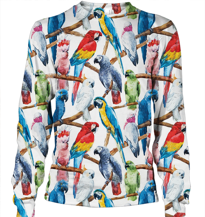 3D Aop Parrots Shirt