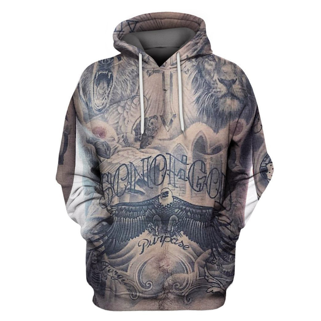 3D Aop Son Of God_Sleeve Shirt