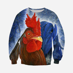 3D All Over Printed Chickens Art Shirts