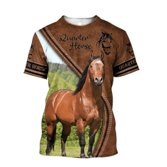 American Quarter Horse 3D All Over Printed Unisex Shirts