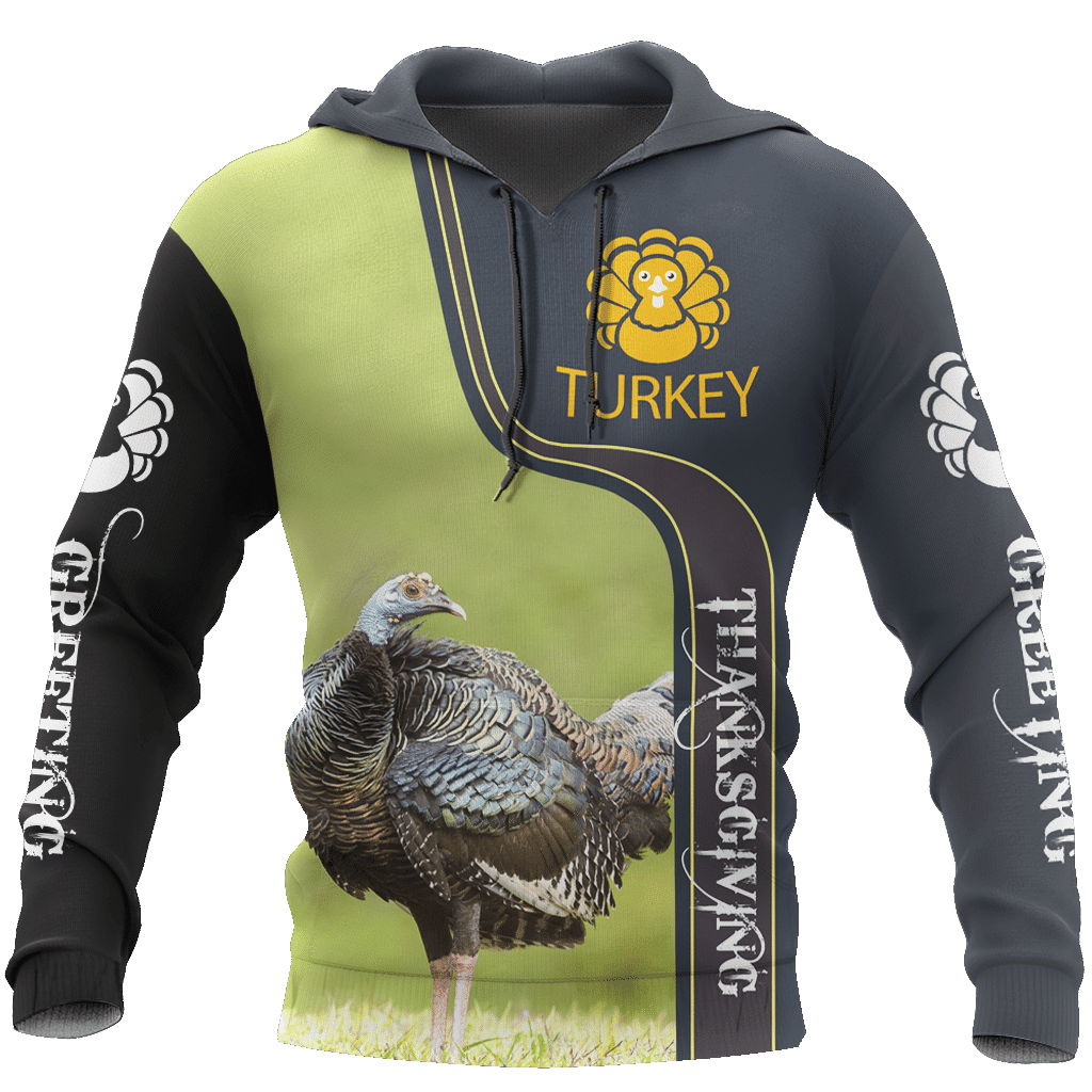 Turkey Thanksgiving HC8001 - Amaze Style�?�-Apparel