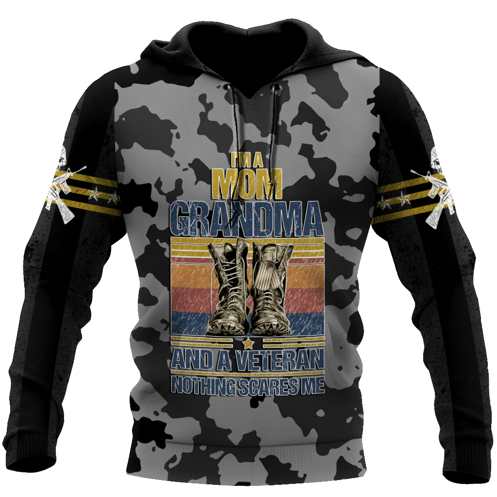 I'm a Mom Grandma and a veteran 3d all over printed shirts for men and women MH190520S - Amaze Style�?�-Apparel