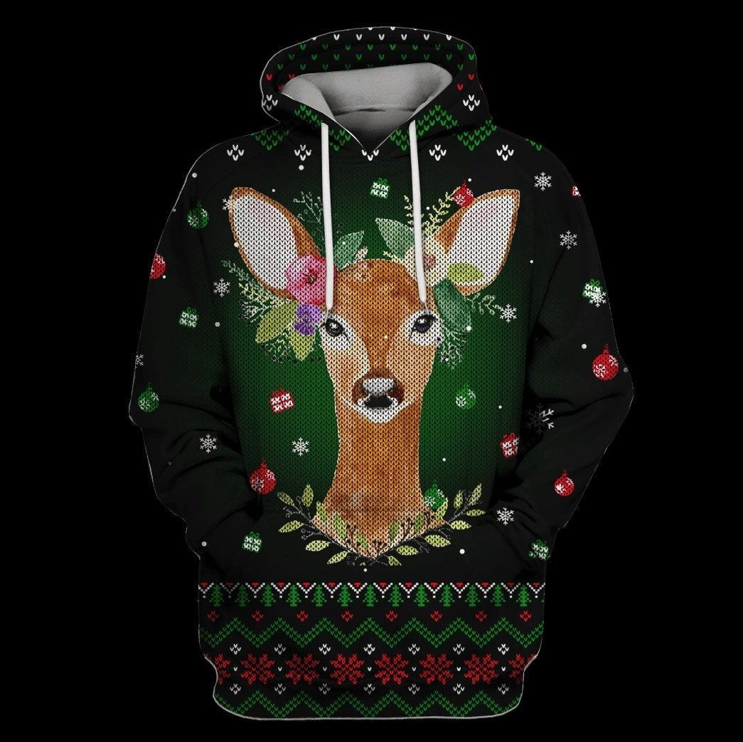 Deer Christmas DC Fashion DC042 - Amaze Style�?�-Apparel