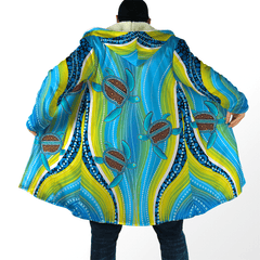 Aboriginal Blue Turtles Cloak Shirts For Men And Women - Amaze Style�?�