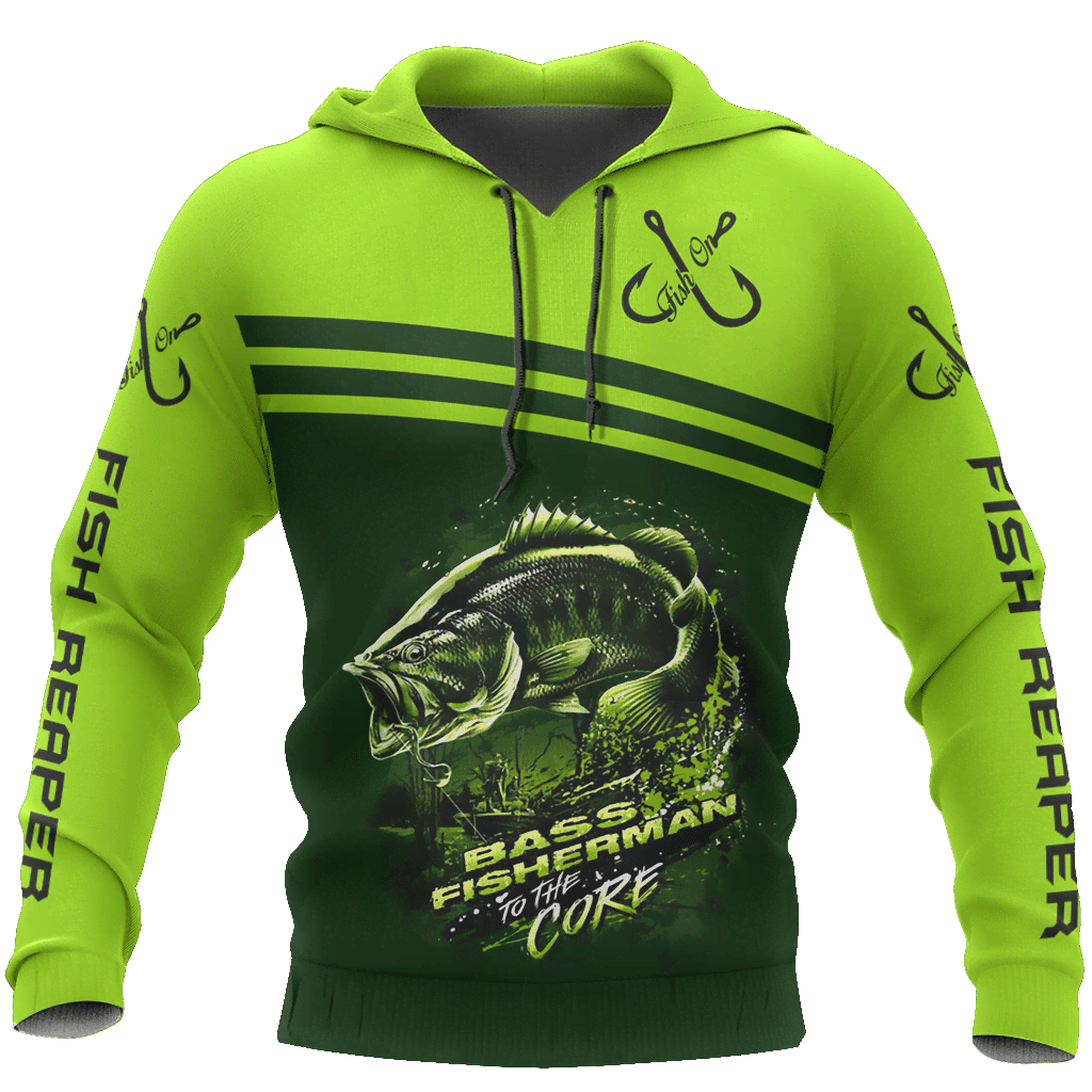 Bass Fisherman to the core HC3304 - Amaze Style�?�-Apparel