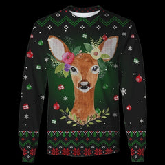 Deer Christmas Dc Fashion Hoodie