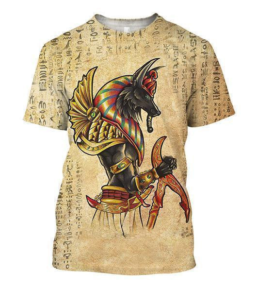 Ancient Egypt Anubis God All Over Printed hoodie For Men And Women