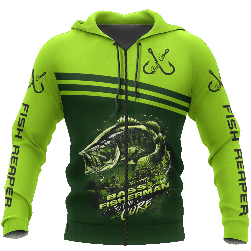 Bass Fisherman To The Core hoodie