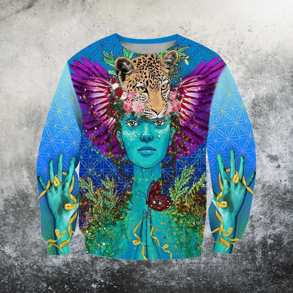 3D All Over Print Panther Hoodie