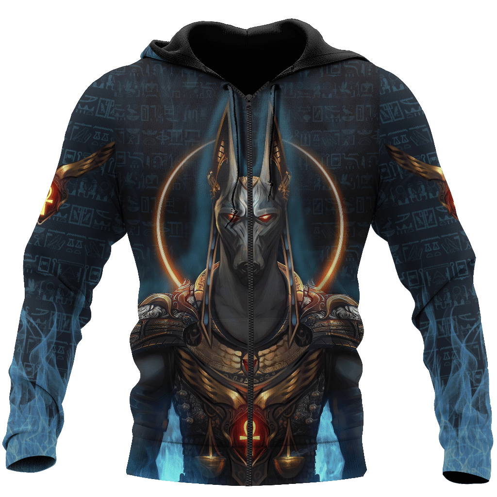 Anubis Face Egypt 3D Printed hoodie For Men And Women