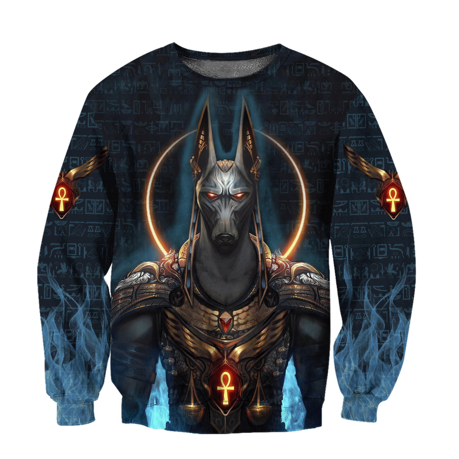 Anubis Face Egypt 3D Printed hoodie For Men And Women