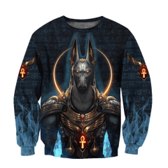 Anubis Face Egypt 3D Printed hoodie For Men And Women