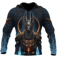 Anubis Face Egypt 3D Printed hoodie For Men And Women