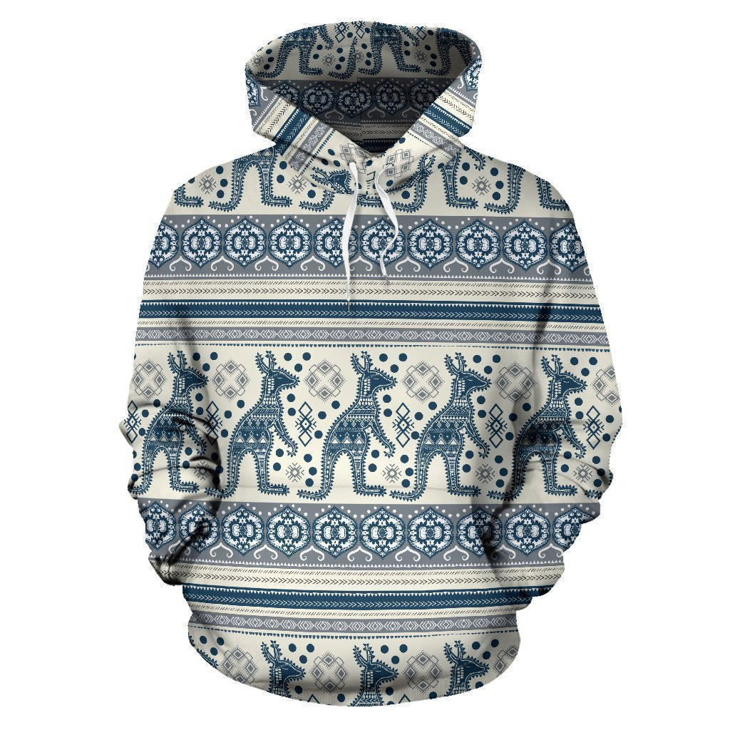 Australia Vintage Kangaroo All Over Print Hoodies - Amaze Style�?�-Apparel