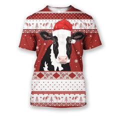 Cow Christmas Clothes