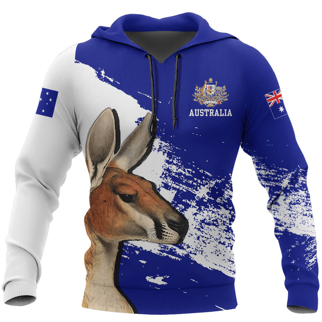 Australia Hoodie Kangaroo Painting - Amaze Style�?�-Apparel