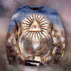 3D All Over Print Regular Masons Hoodie