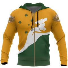 Australia Hoodie Kangaroo Jump