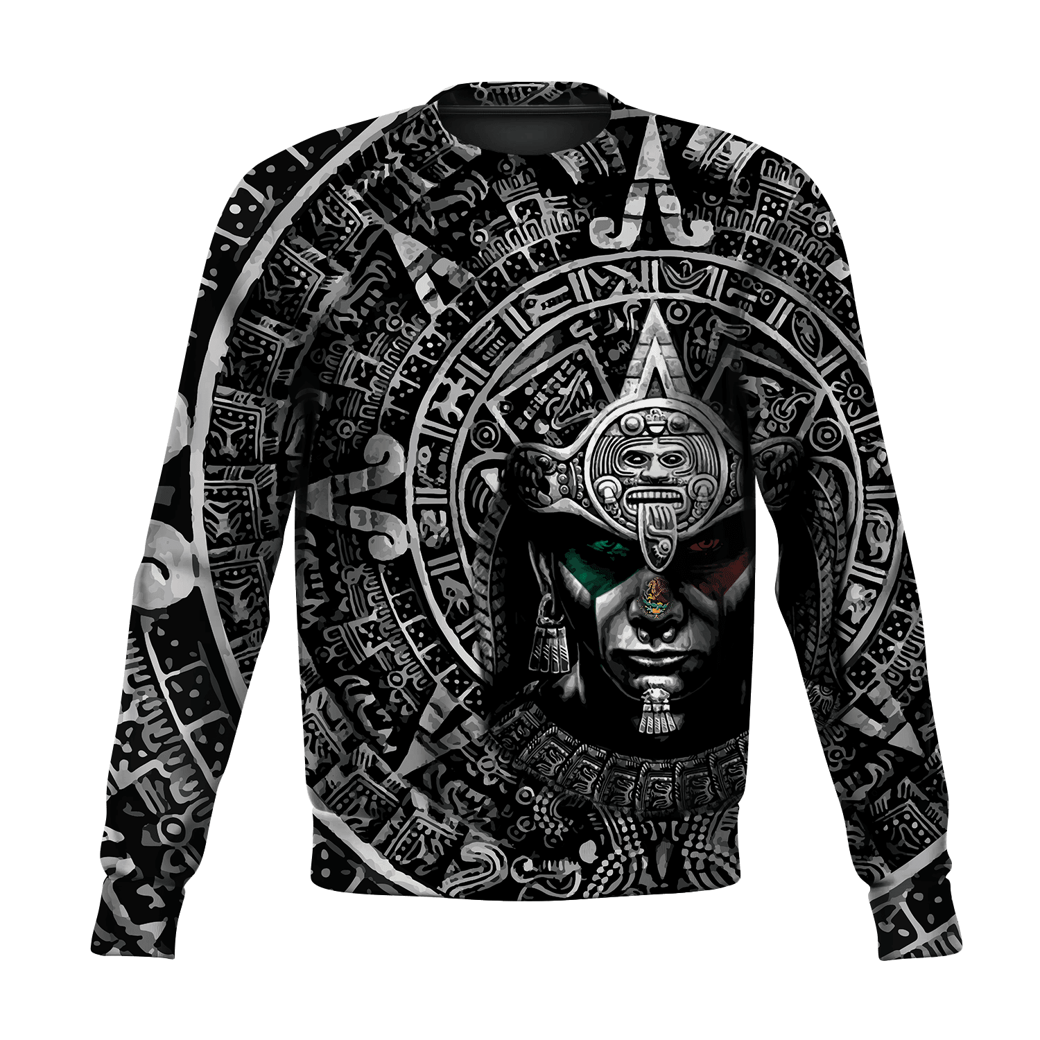 3D All Over Aztec Warrior Mexican - Amaze Style�?�