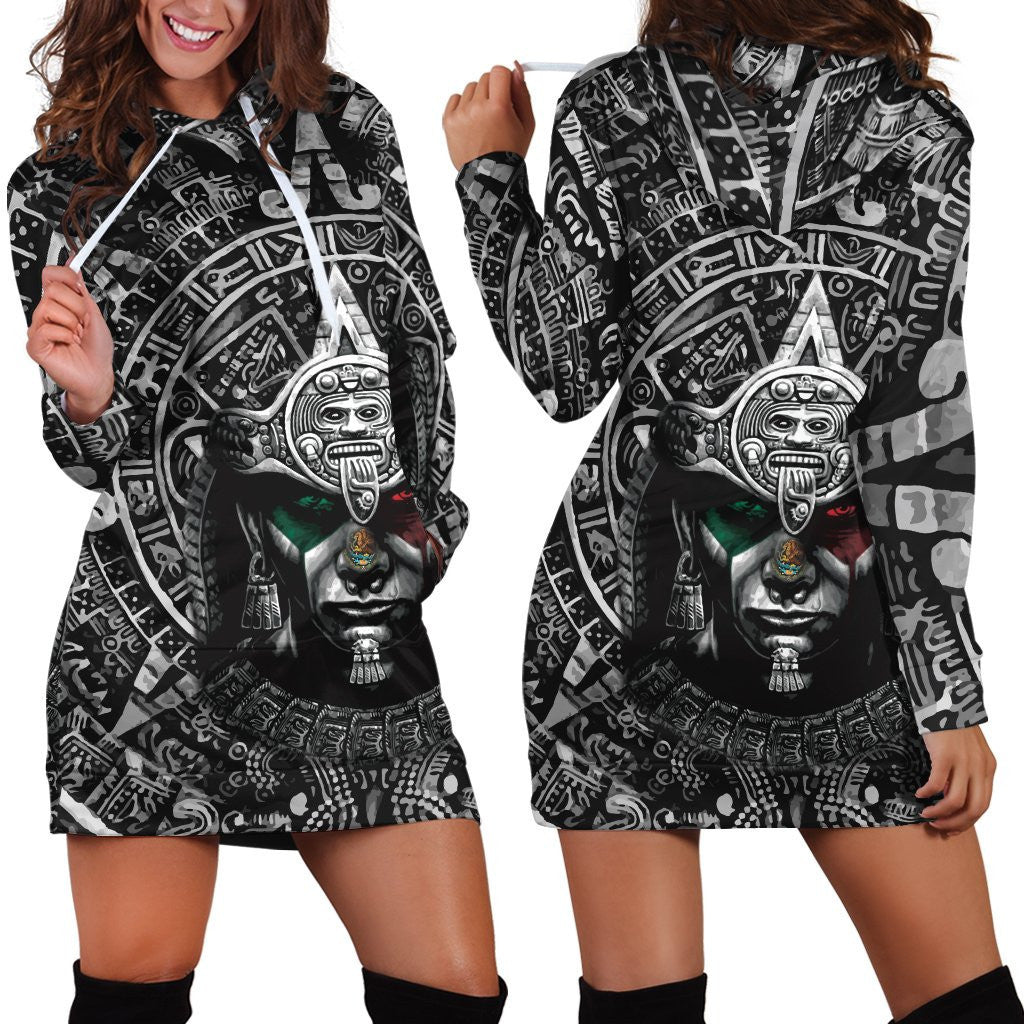 3D All Over Aztec Warrior Mexican hoodie