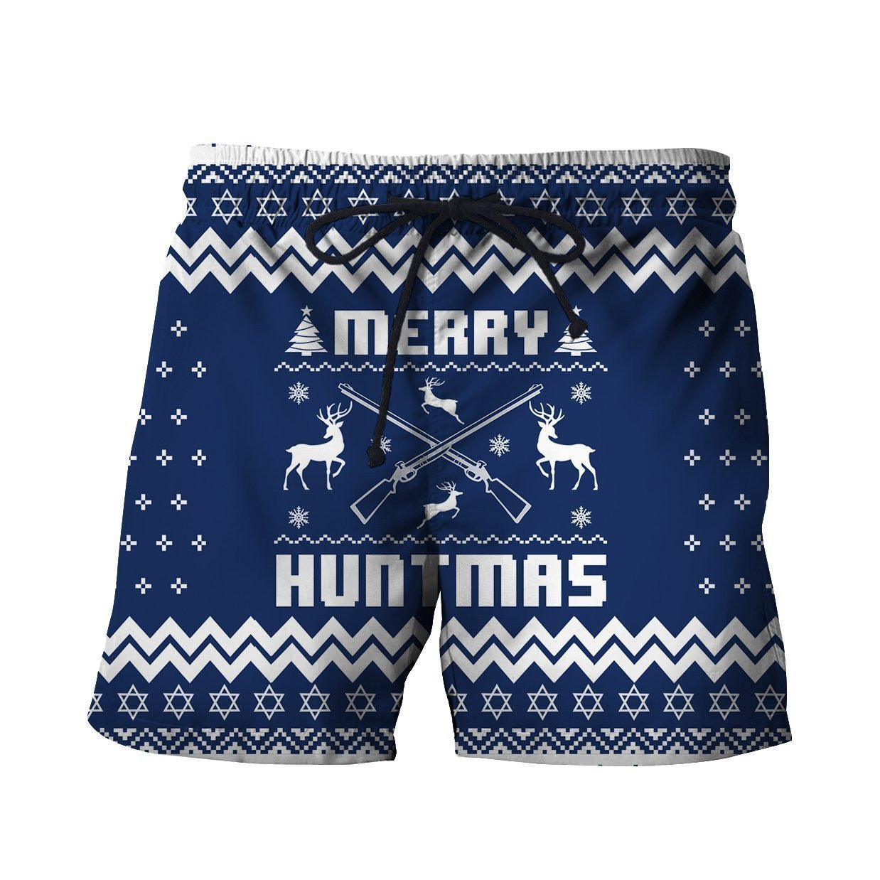 3D All Over Printed Ugly Sweater Merry Huntmas Shirt