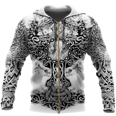 3D All Over Printed Sons Of Vikings Hoodie