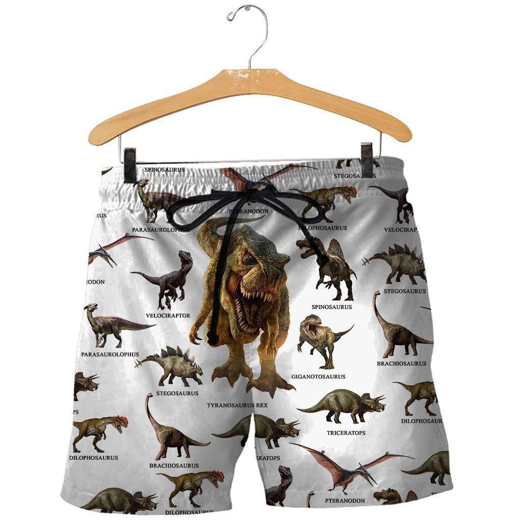 3D All Over Printed Dinosaurs Collection Shirts