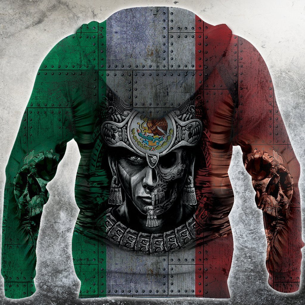 3D All Over Aztec Warrior Mexican 2 Hoodie