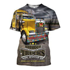 3D All Over Printed Christmas Truck Shirts and Shorts - Amaze Style�?�