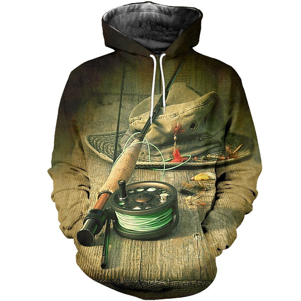 3D All Over Printed Fishing Equipment Shirts - Amaze Style�?�-Apparel